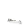 Anchor Silver Metal Tie Bar