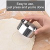 Round Cookie Cutter | Stainless Steel Donut Cutter Ring Molds,Professional