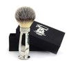 Synthetic Hair Shaving Brush Stainless Steel Handle with Classical Box