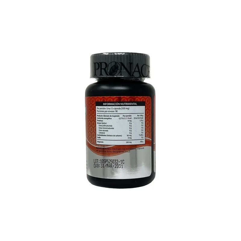 Glicinato De Magnesio 90 Capsulas Pronacen