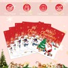 40Pcs Christmas Party Decorations Xmas Tree Santa Claus Theme Disposable