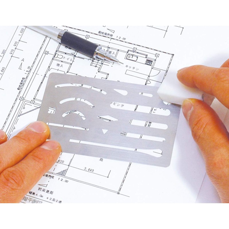 sinwa測定 Shaped Air Board Stainless Steel 70963 