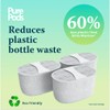 PurePods Starter Kit Refillable Reusable Water Filter Cartridge & 3X