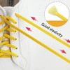 BupiMufi Bowless Metal Capsule Shoe Laces Elastic Shoelaces with Quick