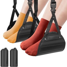 Hamaca de Pie de Avin (Paquete de 2),Reposapis Porttil de Viaje,Espuma Viscoelstica y Malla Tctil Transpirable,Accesorios de viaje,Adecuado para...   
