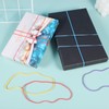 120 Pieces Large Rubber Bands, Colorful Elastic Bands Strong Elastic