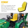 John Deere Seat Protect Cover - Compatible with 3E, 3R,
