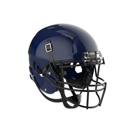 Schutt Youth Vengeance A11 Football Helmet with Facemask (Navy, Small)