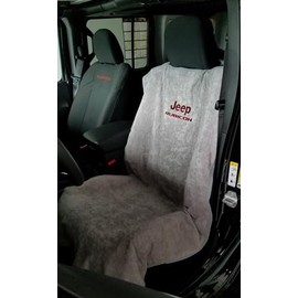 ZIC Motorsports Seat Towel Protection for Jeep Wrangler and Gladiator Rubicon (Gray)