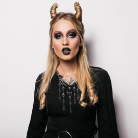 Pirate Skull Necklace Pirate Jewelry for Wome Halloween Pirate Costume Accessories Cosplay Jewelry for Party