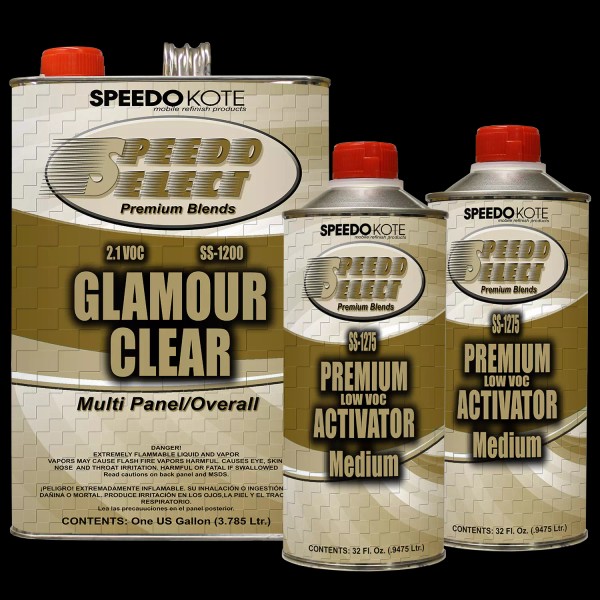 Speedokote Ultra High Gloss 2.1 voc Clear Coat, 2:1 Clearcoat