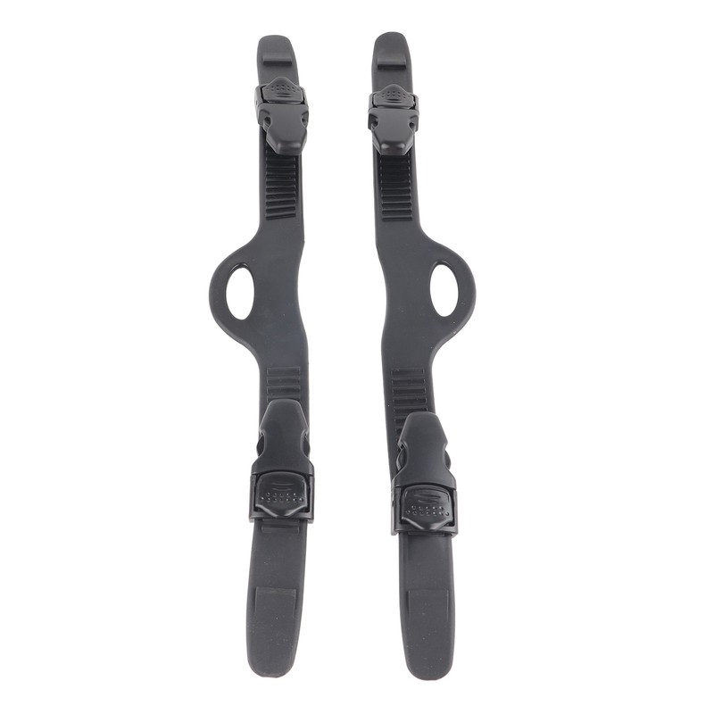 1Pair Diving Adjustable Scuba Diving Fins Straps Accessory (L)