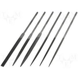 NEEDLE FILES | FILES NEEDLE SET TOOLS, 1 X QTY - T0124P