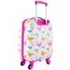 Travelers Club 5 Piece Kids' Luggage Set, Butterfly