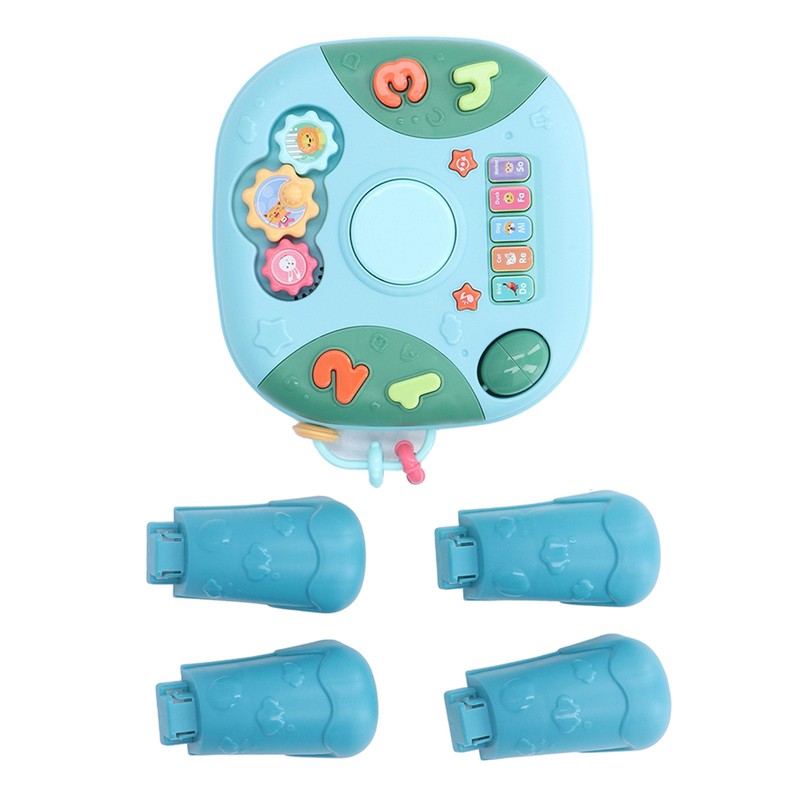 Learn and Grooved Musical Table Safe Multifunctional Children Learning Table