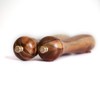 DeroTeno Salt and Pepper Mill Set, Pepper Grinder with Adjustable