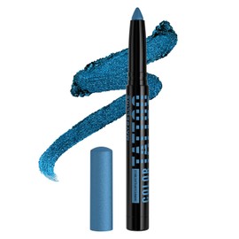 MAYBELLINE Sombra De Ojos En Barra Multiusos Color Tattoo Longwear, Maquillaje De Ojos Todo En Uno Que Dura Hasta 24 Horas, I Am Extravagant (Blue Shimmer), 1 Unidad