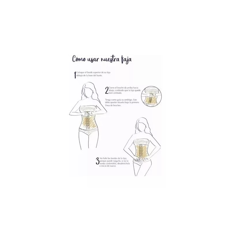 LENIO® Faja Faja Postparto Cinturón Cinturilla Colombiana