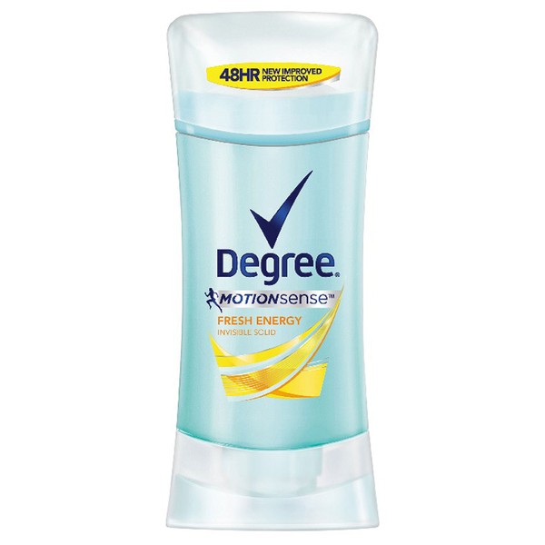 Degree Women Antiperspirant Deodorant Stick, Fresh Energy, 2.6 Ounce (Pack of 2)