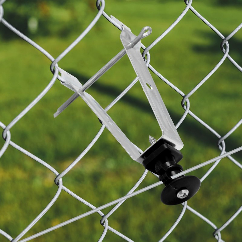 Tondiamo 25 Pcs Chain Link Insulator Electric Fence Stainless Steel