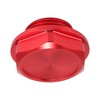 Red Gas Engine Fuel Cap Aluminum Alloy for Toyota TRD