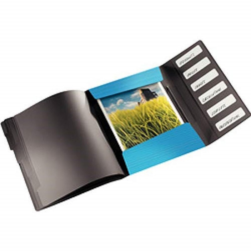Leitz Solid A4 Index File, 12 Compartments, PP