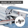 GGTE Tile Cutter 12MM Scoring Wheel 14A for All Sigma