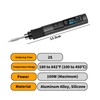 DEWIN Electric Soldering Iron Kit, 0.96 Inch IPS Portable Intelligent