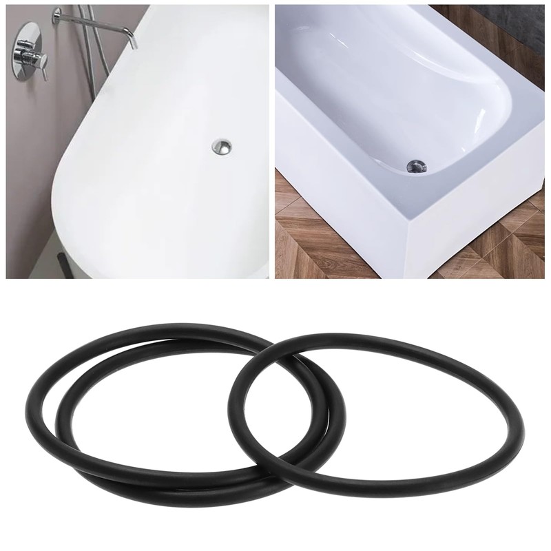 Create idea 10PCS Basin Sink Plug O-Ring Spare Sealing Gasket