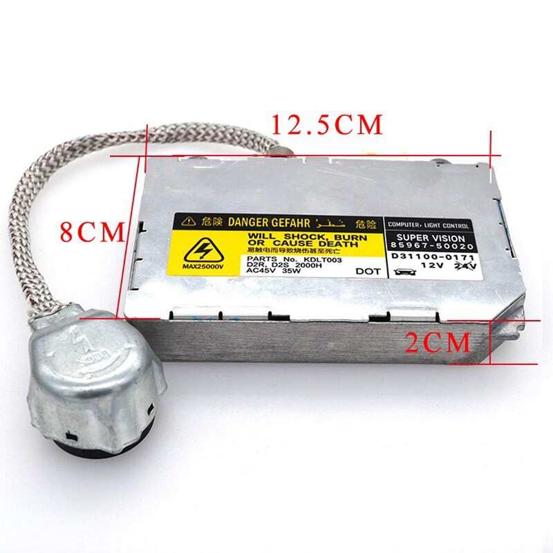 O-NEX Xenon D2S D2R 35W HID Ballast DDLT002 Factory OEM