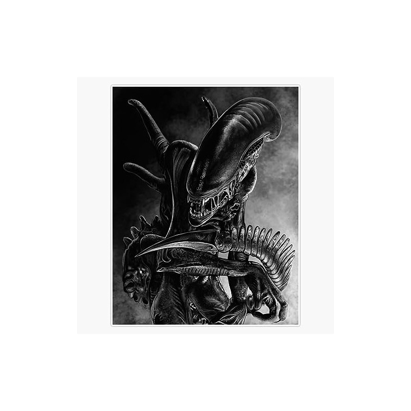 Magnet Xenomorph Magnetic Vinyl Sticker Decal Magnet 5"