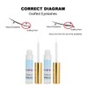 2 Bottles Eyelash Extension Accelerator Waterproof LongLasting Adhesive Quick Dry