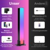 SNADER LED Lightbar, TV Hintergrundbeleuchtung, Gaming Lampe funktioniert RGB Ambient