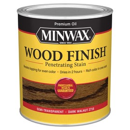 qt Minwax 70012 Dark Walnut Wood Finish Penetrating Oil-Based Wood Stain