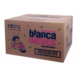 Blanca Nieves Detergente En Polvo Blanca Nieves 10 Pzas De 1 Kg