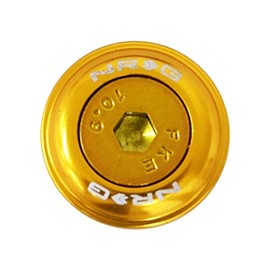 NRG Innovations FW-150RG Fender Washer Kit, Set of 10 (Rose Gold with Color Matched Bolts, Rivets for Plastic)