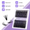 DIY Lash Clusters for Eyelash Extensions: Ultra-light, Natural, Fluffy, Manga,