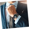 jojofuny 1pc Stylish Watch Bezel Protector Watch Frame Black Metal