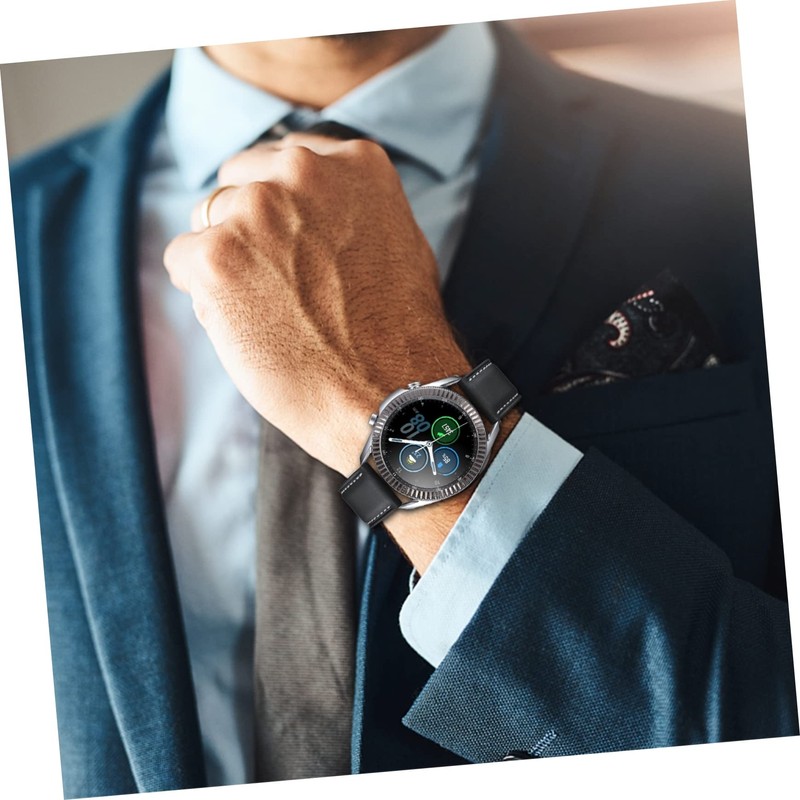 jojofuny 1pc Stylish Watch Bezel Protector Watch Frame Black Metal