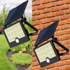 ivSunTEK Solar Wall Lights Outdoor Waterproof with Motion Sensor Wall