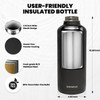 RAYMYLO Insulated Water Bottle 87 oz, Triple Wall Vacuum Stainless