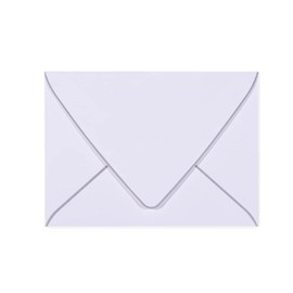 A7 White Envelopes With Silver Border, Invitation 5 x 7 Envelopes - 50 Pack, For 5x7 Cards| Self Seal| Perfect for Weddings, Invitations, Photos, Baby Shower| 5.25 x 7.25 inch(White-Silver Border)