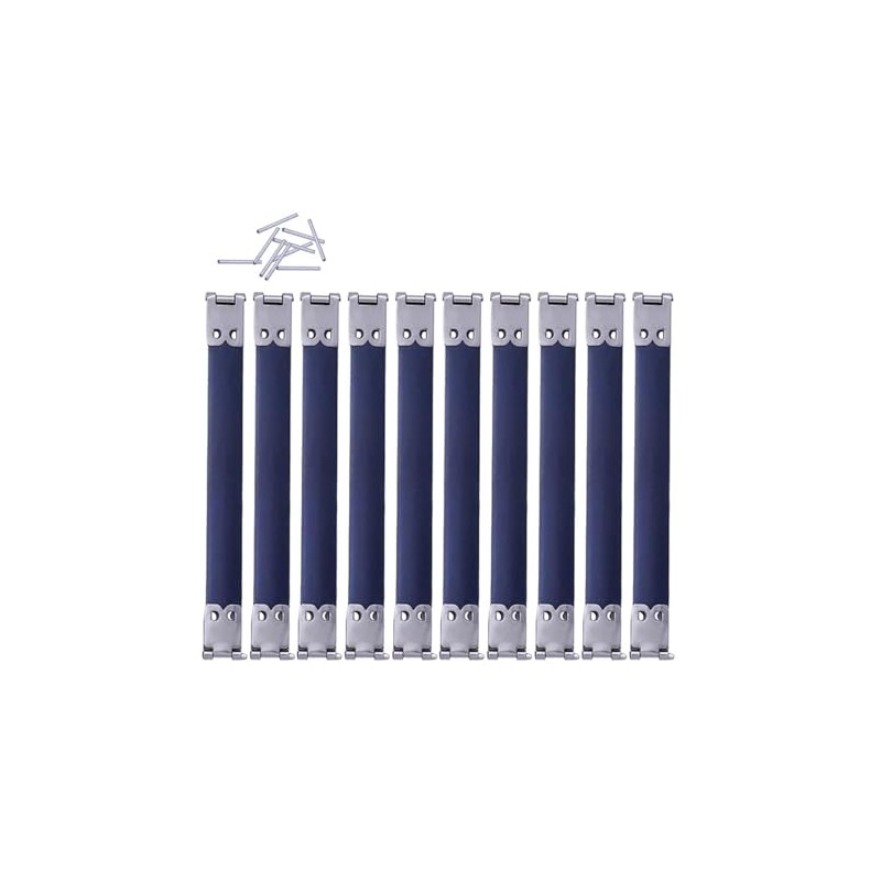 10Pcs Metal Internal Squeeze Locking Clasps Flex Closure Frame Hinges