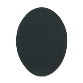 Haberdashery Online - 6 Dark Grey Thermoadhesive Kids Knee & Elbow Pads, Protect & Repair Clothes for Pants, Jackets, Sweaters, Shirts, 10.5x8cm, Ref. 11, Black