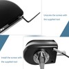 Glass Double Door Lock, no Drill Glass Door Lock Anti-Theft