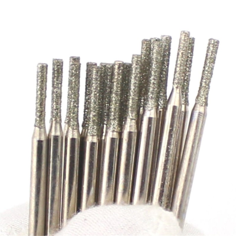 ILOVETOOL 1.5mm Diamond Drill Bits for Stone Jewelry Tools Sea