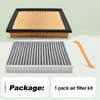 Cabin and Engine Air Filter Kit Fits for 2018-2023 Subaru