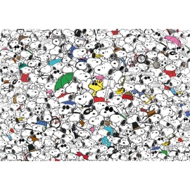 Clementoni Impossible Peanuts Puzzle 1000 Pieces with Poster