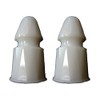 Game Room Guys Pinball Post - Faceted - White -1-3/16"-