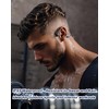 YouthWhisper 【Knochenleitungskopfhörer】Kabelloses Bluetooth-Headset, offener Ohrhörer, wasserdichte Leitungskopfhörer, leichtes Sport-Headset, USB-C-Ladung,